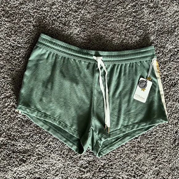PJ salvage Gold Star Status Shorts NWT - Picture 2 of 8